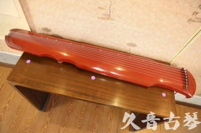 黄石市●久音古琴  ●典藏系列  20230608[红洒金伏羲]